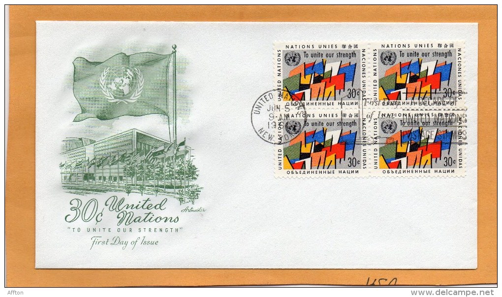 United Nations New York 1961 FDC - FDC