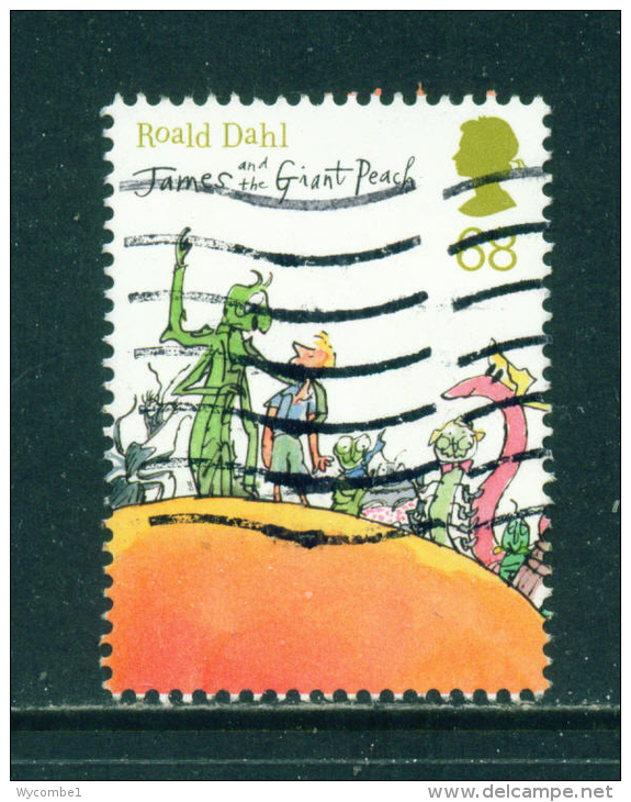 GREAT BRITAIN - 2012  Roald Dahl  68p  Used As Scan - Used Stamps