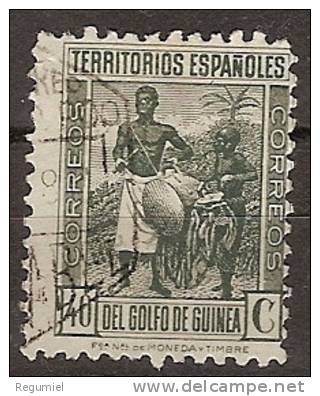 Guinea U 266 (o) Indigena. 1941. Dentado 10 - Guinée Espagnole