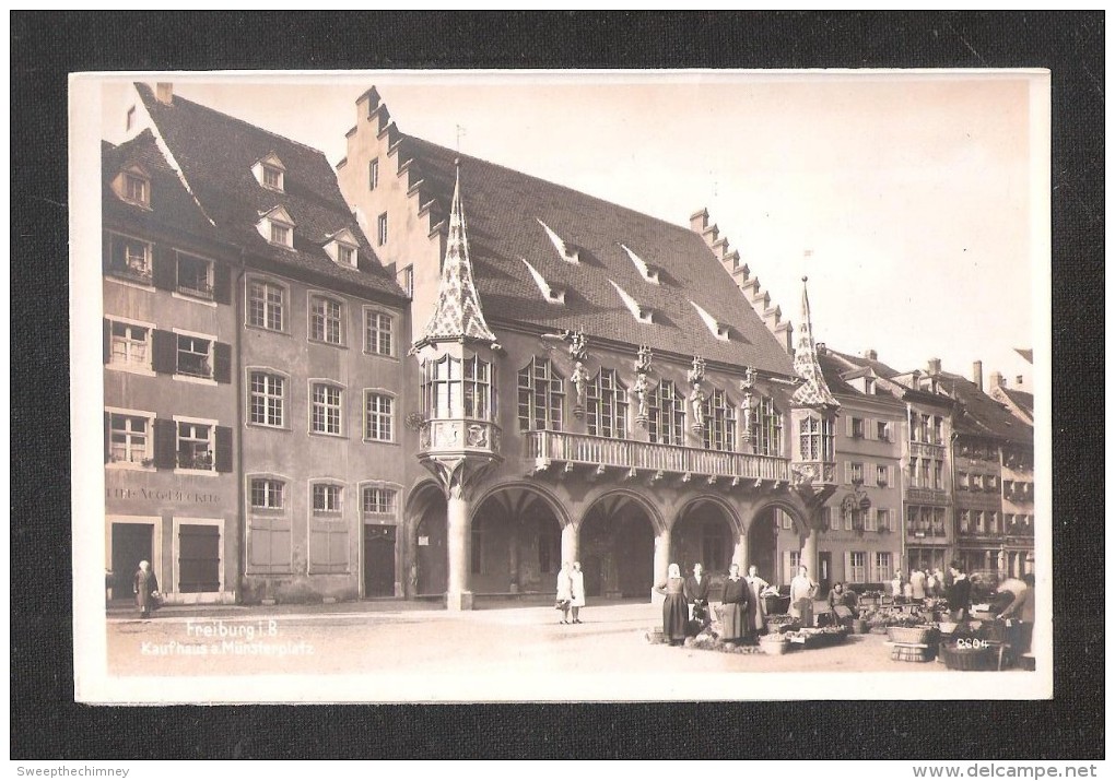 MARKT MARKET Freiburg Im Breisgau Allemagne KAUFHAUS A MUNSTERPLATZ ALLEMAGNE - Freiburg I. Br.