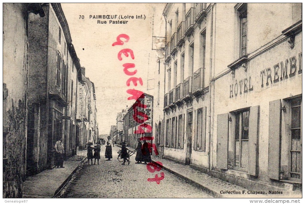 44 - PAIMBOEUF - RUE PASTEUR - Paimboeuf