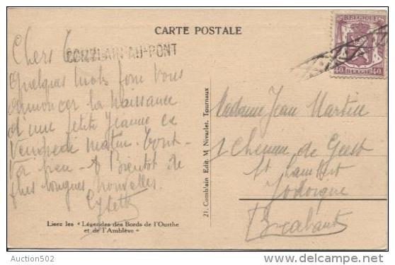 TP 284 S/CP Panorama Pont De Scay C.roulette + Griffe Comblain Au Pont V.Jodoigne PR599 - Linear Postmarks