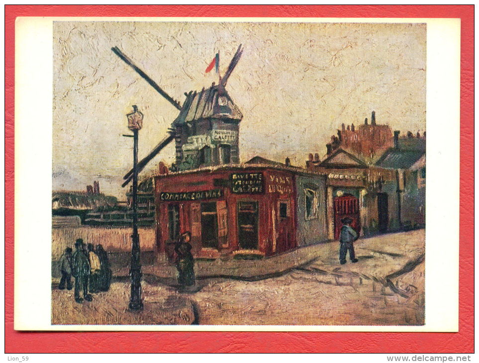 141975 / Netherlands Art Vincent Willem Van Gogh - MOULIN DE LA GALETTE , Windmill , Montmartre In Paris -  GERMANY - Van Gogh, Vincent