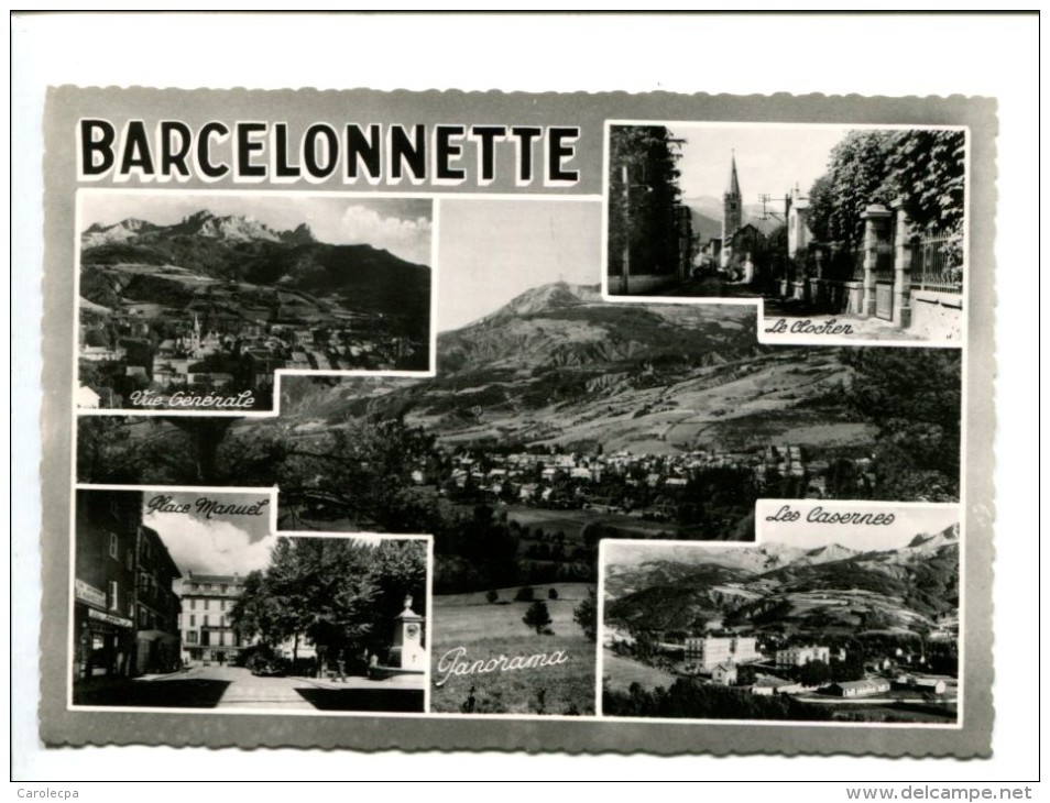 CP - BARCELONNETTE (04) SOUVENIR - Barcelonnette