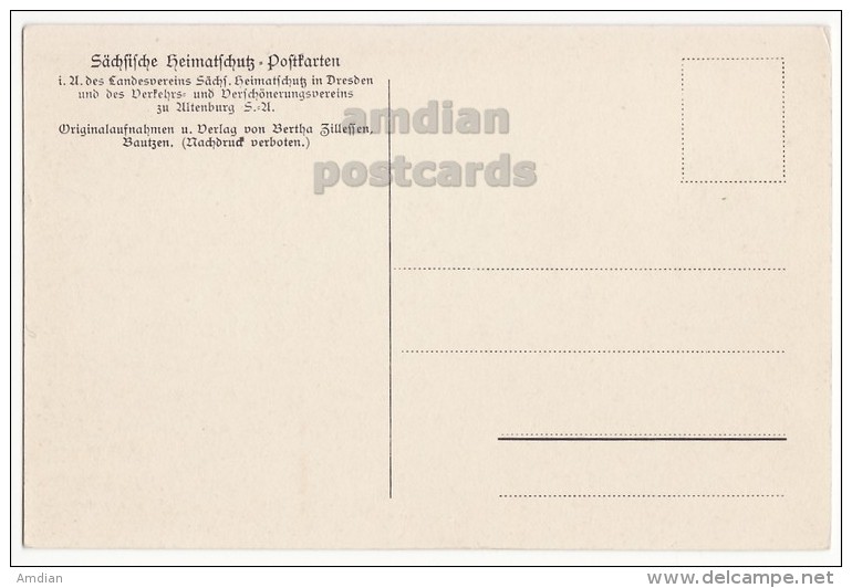 GERMANY - AK ALTENBURG THUERINGEN - LUSTHAUS IM SCHLOSSPARK C1910s Vintage Unused Postcard [7267] - Altenburg