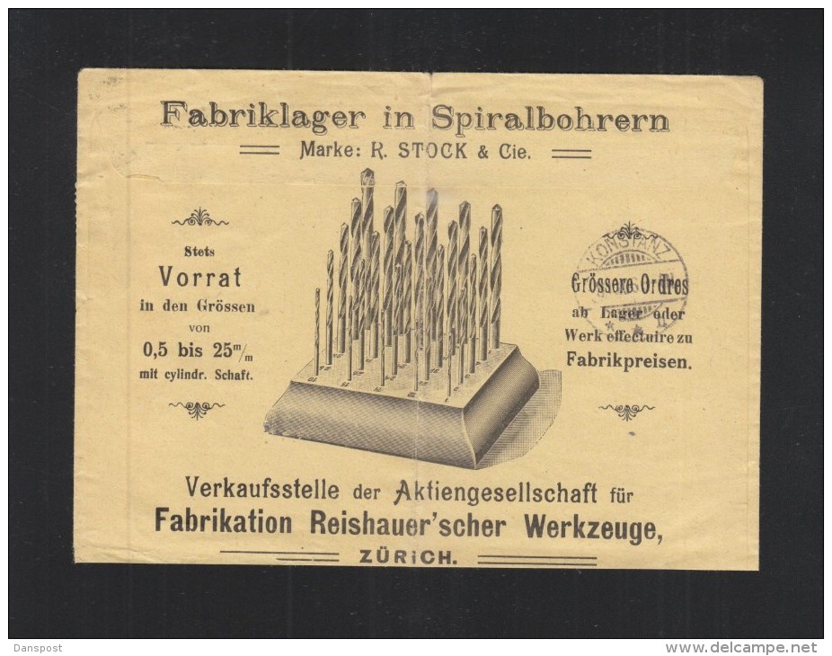 Brief 1906 Schaffhausen Nach Konstanz - Lettres & Documents