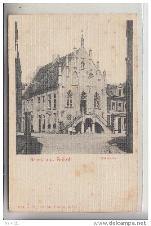 4294 ISSELBURG - ANHOLT, Rathaus, Ca. 1905 - Borken