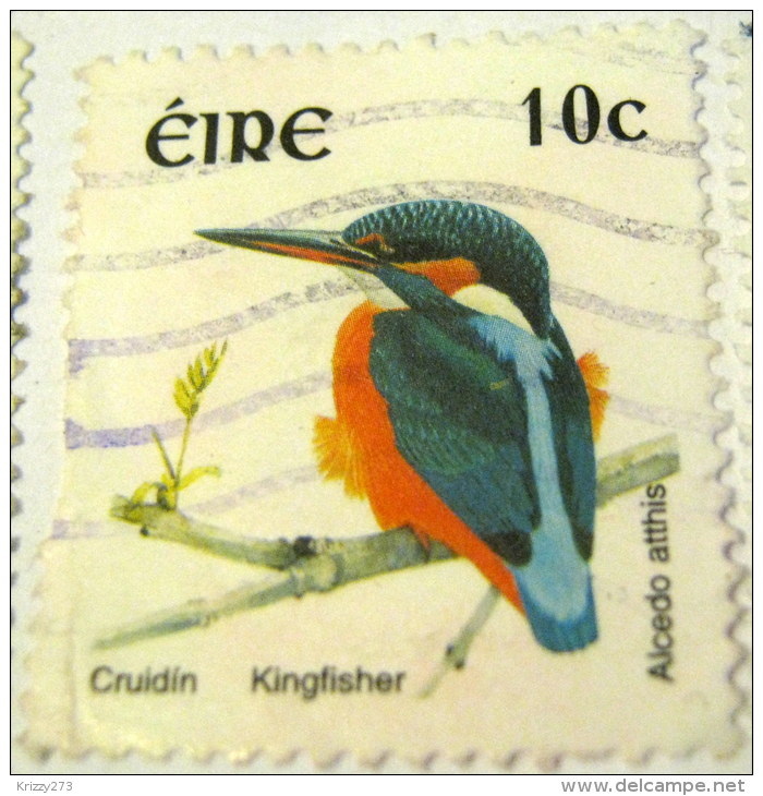 Ireland 2002 Bird Kingfisher 10c - Used - Usati