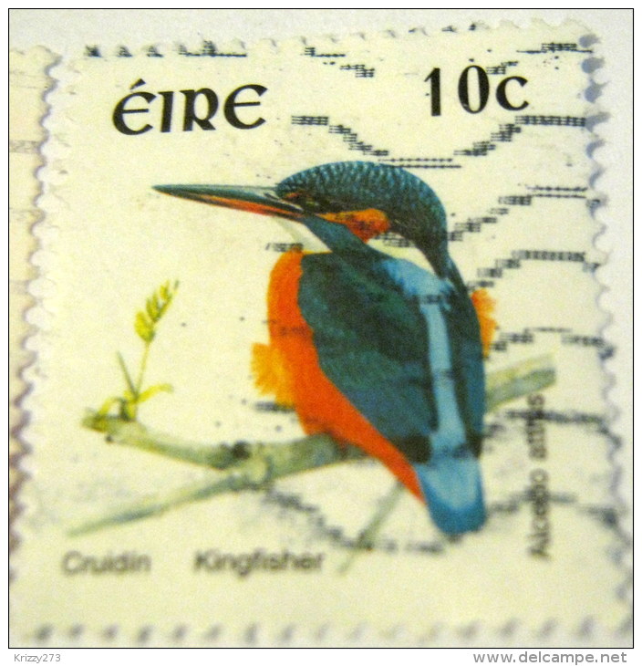 Ireland 2002 Bird Kingfisher 10c - Used - Usados