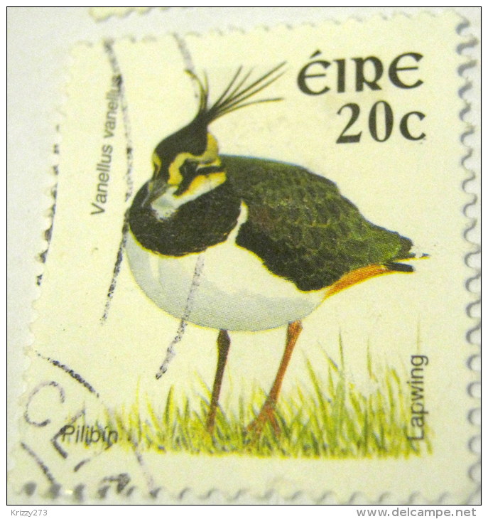 Ireland 2002 Bird Lapwing 20c - Used - Usati