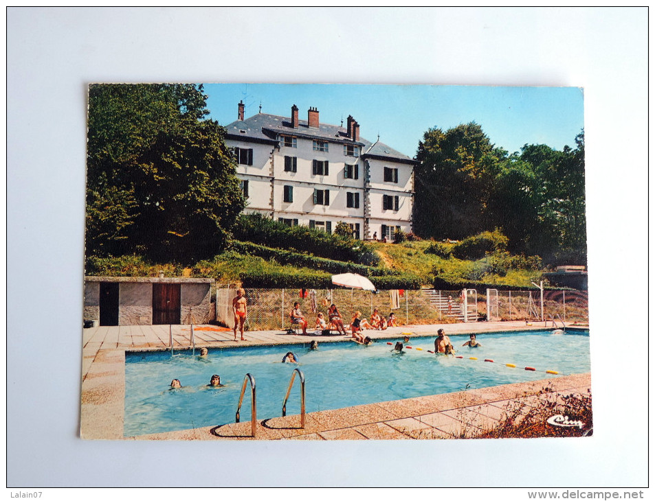 Carte Postale Ancienne : LA MOTTE D'AVEILLANS : L'Hospitalière Et Sa Piscine - Motte-d'Aveillans