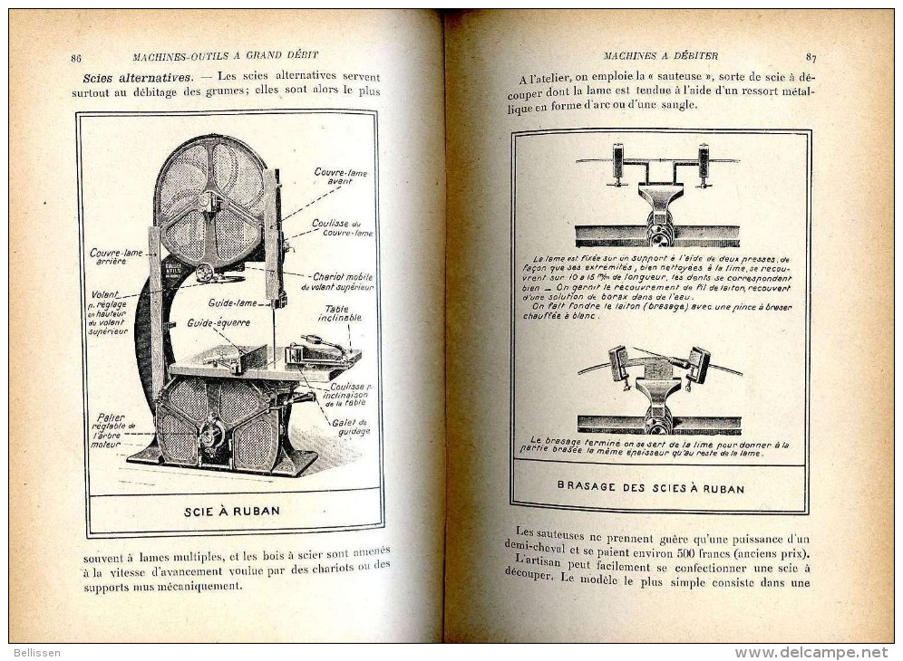 Les Travaux Du Bois, Par P. MARCHAND, Ed. Masson Et Cie, 1920 MENUISIER, EBENISTE, CHARPENTIER, CHARRON, - Bricolage / Technique