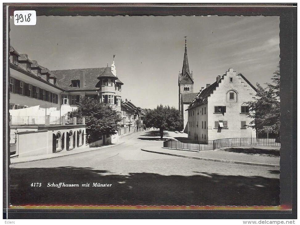 GRÖSSE 10x15 - SCHAFFHAUSEN - MÜNSTER - TB - Altri & Non Classificati