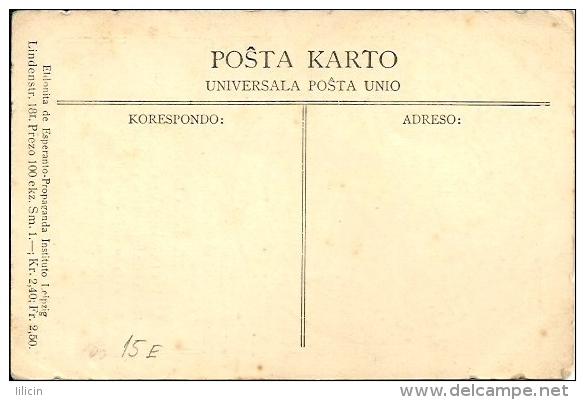 Postcard (Esperanto) - L. L. Zamenhof 1912 25th Anniversary - Esperanto