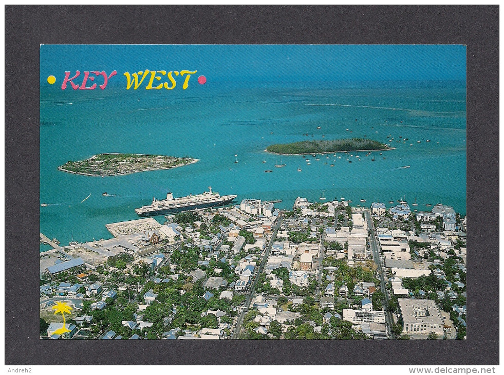 FLORIDA - KEY WEST - KEY WEST'S CRUISE HARBOR DUVAL STREET AND THE WATERS OF GULF OF MEXICO - PHOTO BY WERNER J. BERTSCH - Key West & The Keys