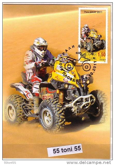 BULGARIA / Bulgarie /Bulgarien   2011  Dakar Rally  MC -(maximum Cards) - Moto