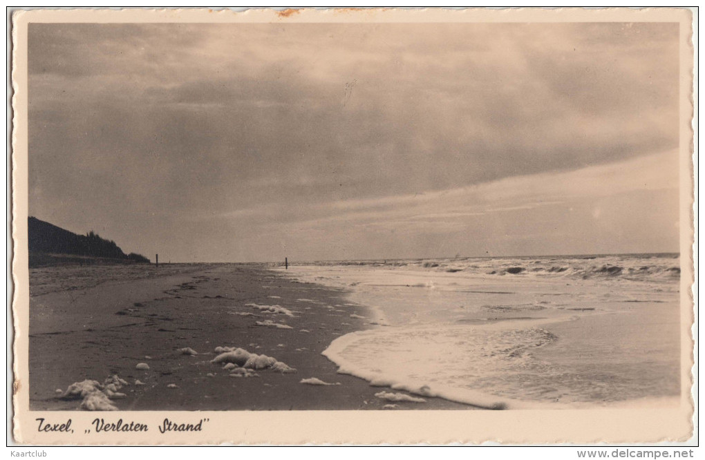 Texel - 'Verlaten Strand'  - Holland/Nederland  (2 Scans) - Texel