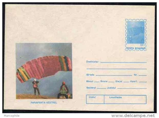 PARACHUTE - PARAPENTE - PARACHUTISME / 1994 ROUMANIE ENTIER POSTAL ILLUSTRE (ref 4666) - Parachutespringen