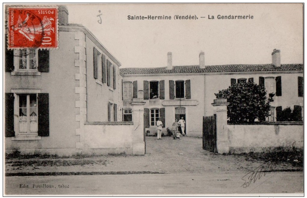 Sainte Hermine  La Gendarmerie - Sainte Hermine