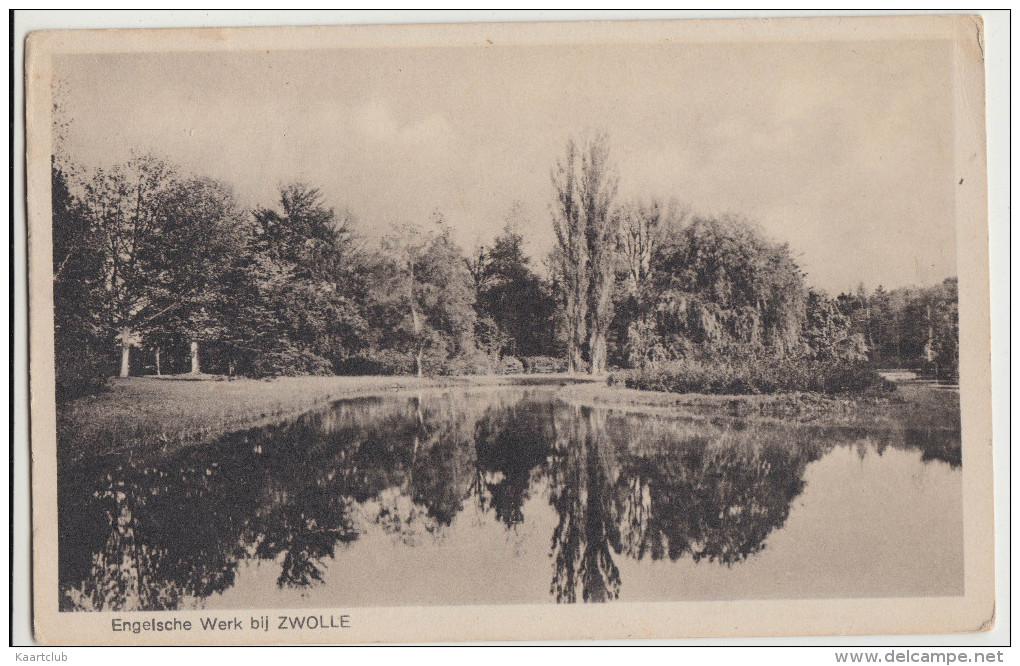 Zwolle - 'Engelsche Werk' - 1935 - Holland/Nederland  (2 Scans) - Zwolle