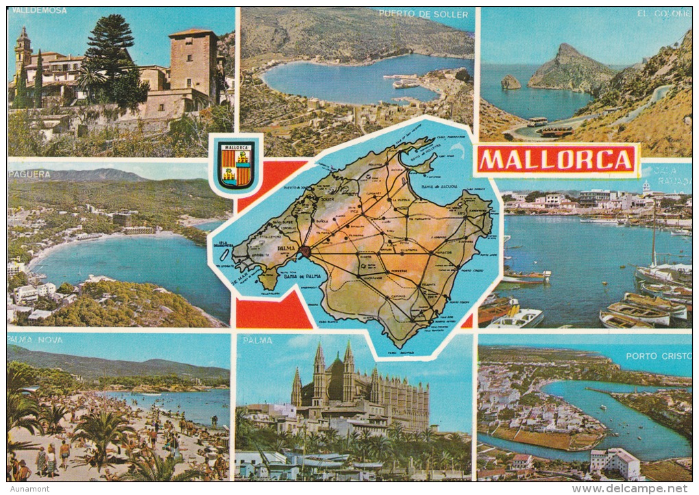 España--Mallorca--1968--Varias Vistas--a. Alemania - Mapas