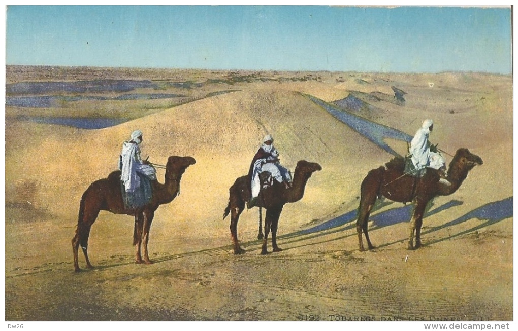 Desert - Touaregs Dans Les Dunes - Sahara - Carte LL N° 6192 Non Circulée - Unclassified