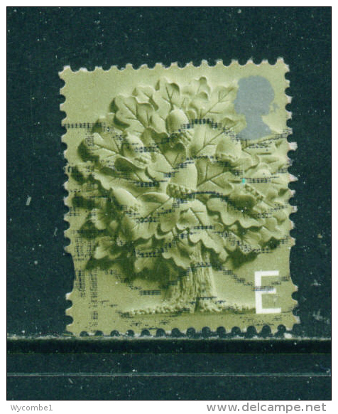 ENGLAND (GREAT  BRITAIN REGIONAL) - 2001 To 2002  Oak Tree 'E'  Used As Scan - Angleterre