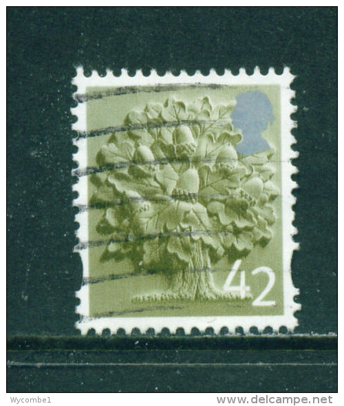 ENGLAND (GREAT  BRITAIN REGIONAL) - 2003+  Oak Tree  42p  Used As Scan - Angleterre