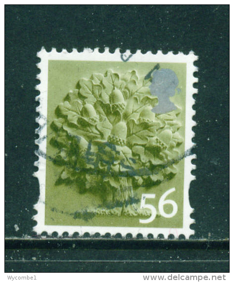 ENGLAND (GREAT  BRITAIN REGIONAL) - 2003+  Oak Tree  56p  Used As Scan - Angleterre