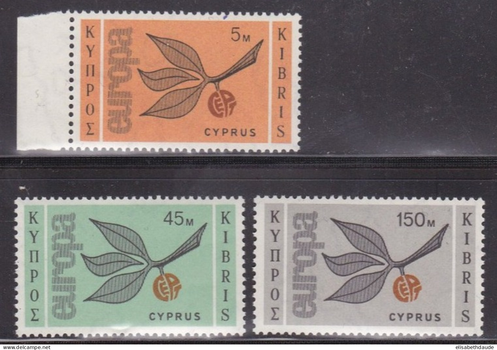 CHYPRE - EUROPA - YVERT N° 250/252 ** - COTE = 60 EUROS - Unused Stamps
