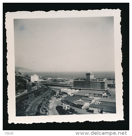 Photo Originale (Juillet 1951) : ORAN (Algérie), Le Port Et Le Silo à Grains, TBE - Places