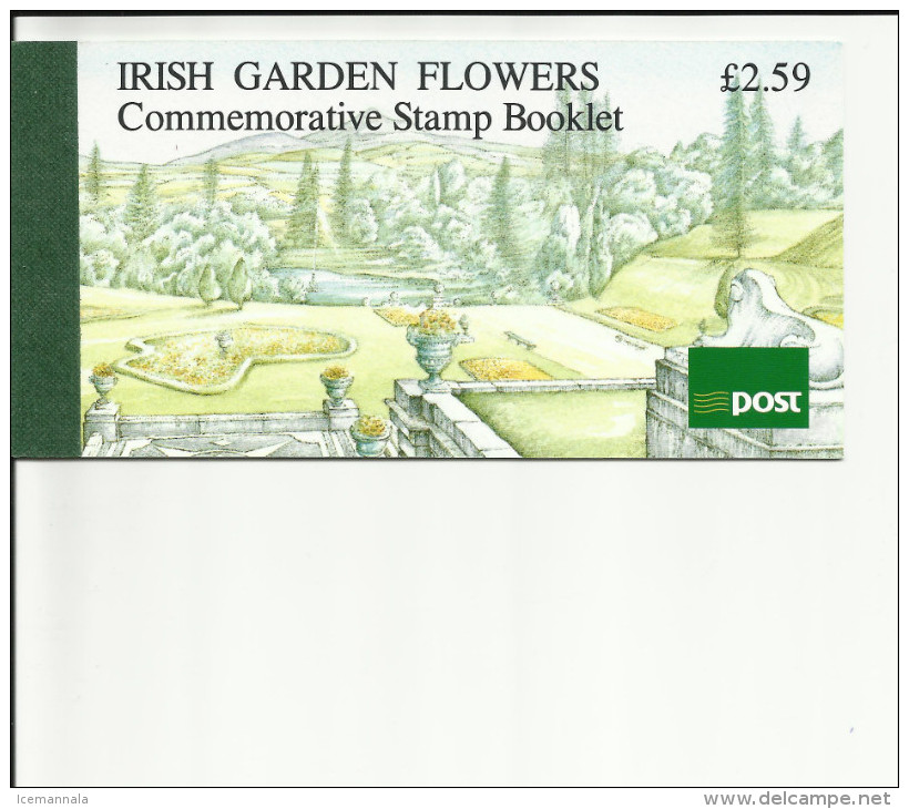 EIRE CARNET GARDEN FLOWERS - Markenheftchen