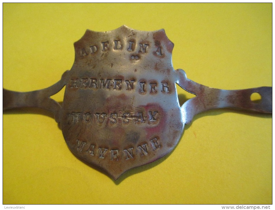 Cyclisme/Plaque D´identité De Vélo/Ecusson/ Houssay/Mayenne/ Vers 1925-1935          AC19 - Autres & Non Classés