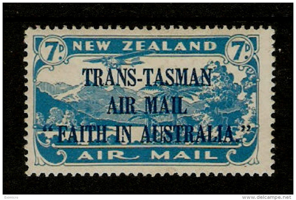 NEW ZEALAND 1934 AIR SG 554 MOUNTED MINT Cat £35 - Unused Stamps