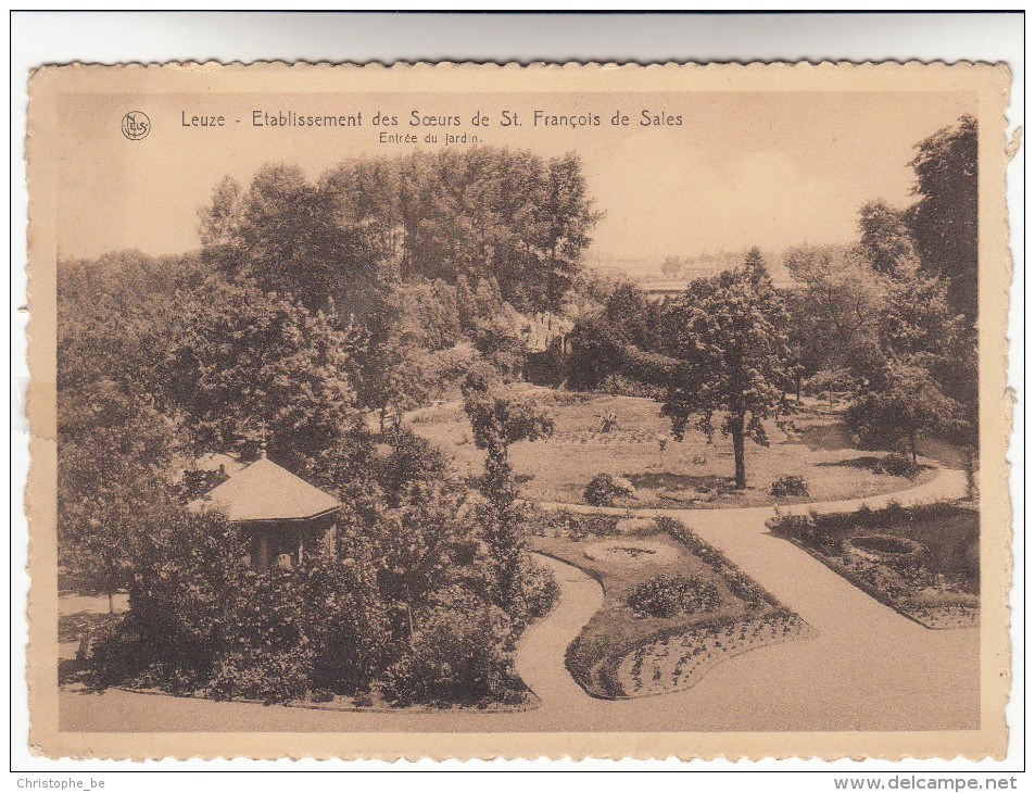 Leuze, Etablissement Des Soeurs De ST François De Sales, Entrée Du Jardin (pk13151) - Leuze-en-Hainaut