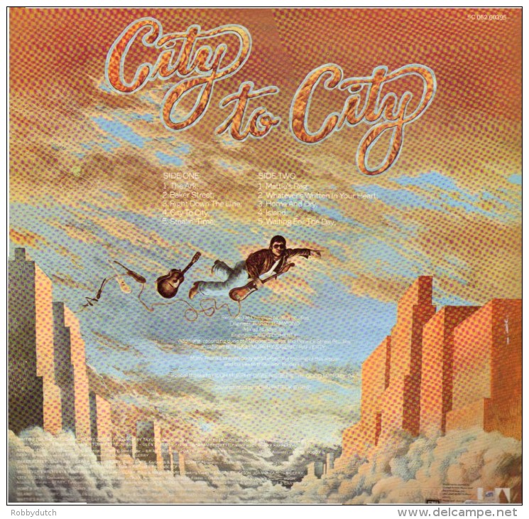 * LP *  GERRY RAFFERTY - CITY TO CITY (England 1978) - Rock