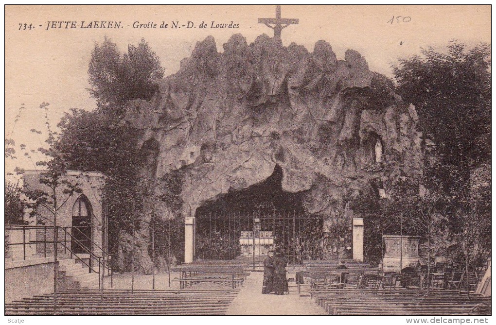 Jette-Laeken.  -  Grotte De N.D. De Lourdes  ( SO 2700B) - Jette