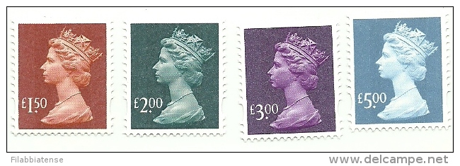 2003 - Gran Bretagna 2458/61 Effigie, - Unused Stamps