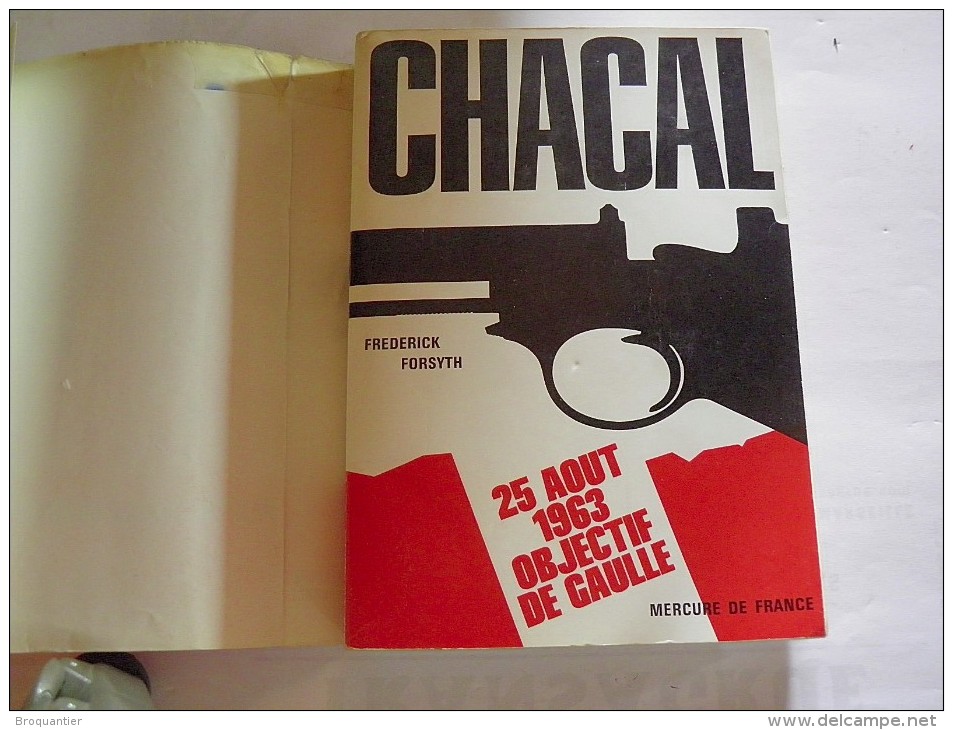 Chacal - The Day Of The Jackal De Frédérick Forsyth Chez Mercure De France. - Historique