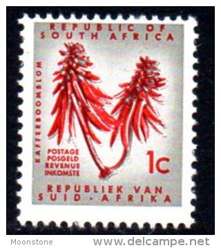 South Africa 1964-72 1c Kafferboom Flower, MNH - Nuovi