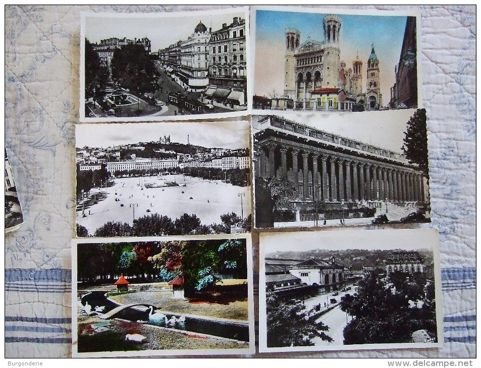 LYON  / TRES JOLI LOT DE 48 CARTES PHOTOS PETIT FORMAT / TOUTES LES PHOTOS - 5 - 99 Cartes