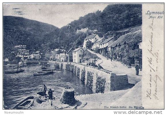 Lynmouth (misspelled Lymnouth) Mars Hill - Lynmouth & Lynton