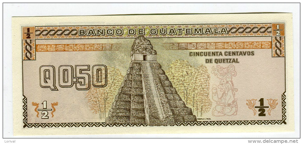 1/2 QUETZAL  NEUF 2 - Guatemala