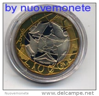 ITALIA  1000 LIRE ITALIA TURRITA 2° Tipo 2001 PROOF DA DIVISIONALE - - 1 000 Liras