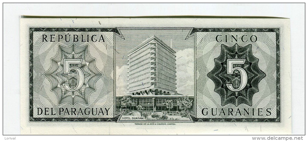 5 GUANANIS NEUF 2 - Paraguay