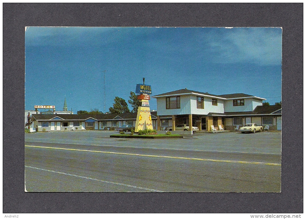 MOTEL - MONTMAGNY - MOTEL WIGWAM INC. - BOUL. TACHÉ - PHOTO P.MICHON - Hotels & Restaurants