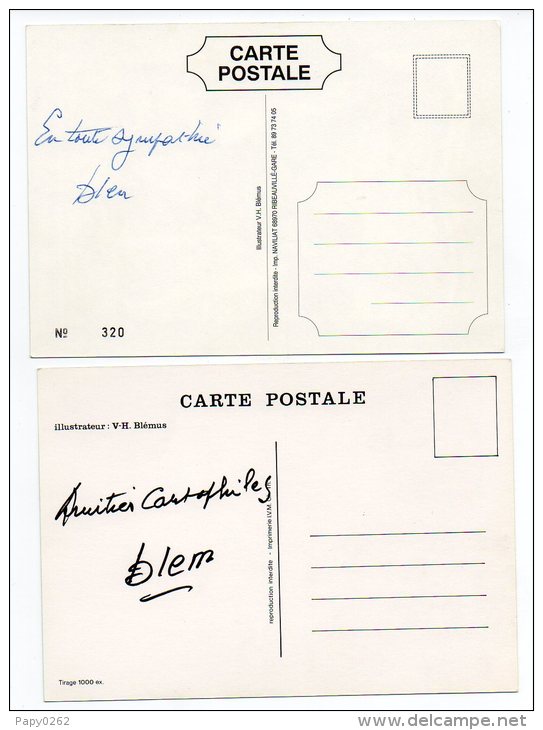 857F) 02 - BRASLES - 2e 1989 ET 6 E  1994 BOURSE AVEC SIGNATURE DE BLEM - Autres & Non Classés