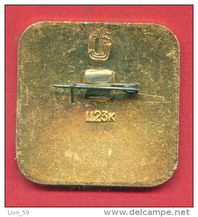 F21 / SPORT - Boxing - Boxen - Boxe - Pugilato - Boxeo - 1980 Summer XXII Olympics Games Moscow RUSSIA Badge Pin - Boxe