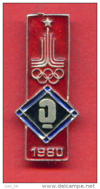 F25 / SPORT - Boxing - Boxen - Boxe - Pugilato - Boxeo - 1980 Summer XXII Olympics Games Moscow RUSSIA Badge Pin - Boxe
