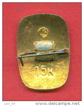 F43 / SPORT - Fencing - Escrime - Fechten - Esgrima - 1980 Summer XXII Olympics Games Moscow RUSSIA Badge Pin - Schermen